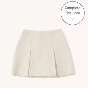 Abercrombie menswear pleated mini skort